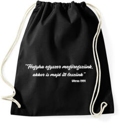 printfashion Hogyha egyszer megöregszünk. . . - Sportzsák, Tornazsák - Fekete (10486268)