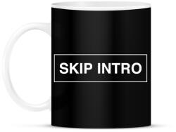 printfashion Skip Intro - Bögre - Fekete (1083161)