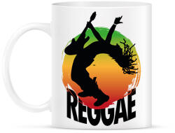 printfashion Reggae gitáros - Bögre - Fehér (7662965)