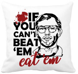 printfashion Eat 'em - Párnahuzat, Díszpárnahuzat - Fehér (9335991)