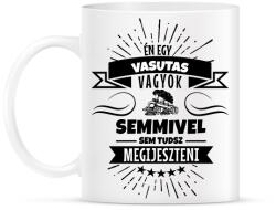 printfashion Bátor vasutas - Bögre - Fehér (2669317)