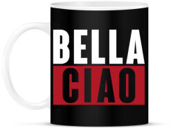 printfashion BELLA CIAO - fehér-piros - Bögre - Fekete (5354964)