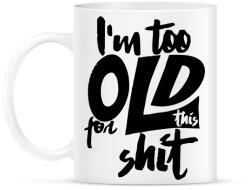 printfashion Shit 1 - Bögre - Fehér (13393912)