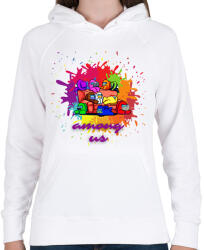 printfashion Among us - Női kapucnis pulóver - Fehér (13959095)
