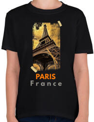 printfashion paris - Gyerek póló - Fekete (1543961)