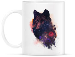 printfashion Universal wolf - Bögre - Fehér (788802)