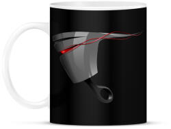 printfashion Piston - Bögre - Fekete (858245)