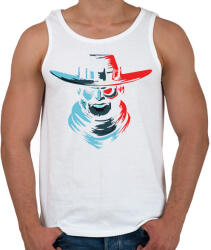 printfashion Cowboy - Férfi atléta - Fehér (14987902)