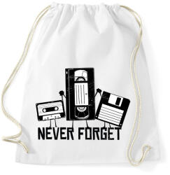 printfashion Retro cuccok - Sportzsák, Tornazsák - Fehér (13096579)