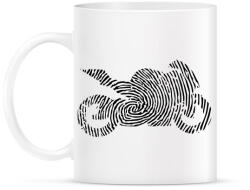 printfashion Bike in my DNA - Bögre - Fehér (2246811)