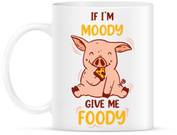 printfashion Moody, Foody - Bögre - Fehér (14714282)