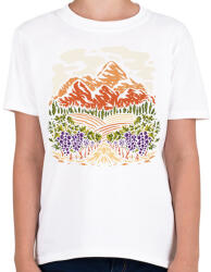 printfashion Szőlő termesztés - Gyerek póló - Fehér (11685211)