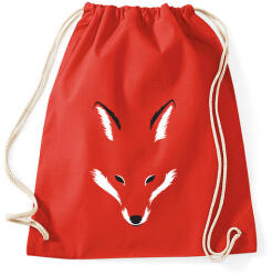 printfashion Foxy shape - Sportzsák, Tornazsák - Piros (222268)