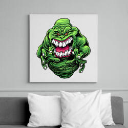 printfashion Ghost Busters Slimer - Vászonkép - Fehér (6632133)