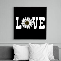 printfashion Love - Vászonkép - Fekete (16579773)