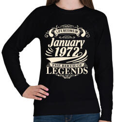 printfashion 1972 Január - A legenda megszületett - Női pulóver - Fekete (796736)