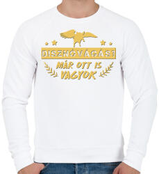 printfashion Disznóvágás? - Férfi pulóver - Fehér (11625381)