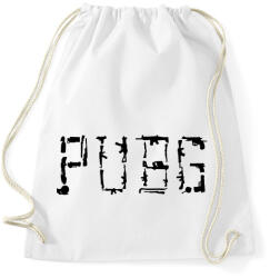 printfashion PUBG fegyverek - Sportzsák, Tornazsák - Fehér (1097211)