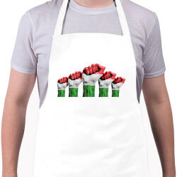 printfashion Magyar ököl - Kötény - Fehér (7353946)