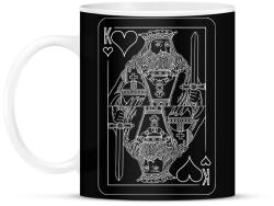 printfashion Kártya - Bögre - Fekete (7571695)