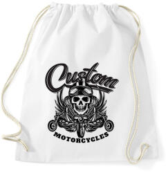 printfashion Motorcycle - Sportzsák, Tornazsák - Fehér (13733361)