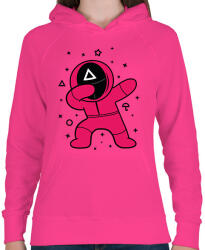 printfashion Squid Game Dab háromszög - Női kapucnis pulóver - Fukszia (5725470)