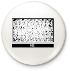 printfashion Art - Firka - Kitűző, hűtőmágnes - Fehér (6328212)