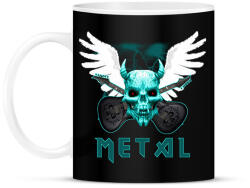 printfashion METAL2 - Bögre - Fekete (1705258)