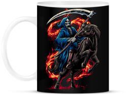 printfashion A halál lovasa - Bögre - Fekete (5553909)