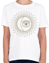 printfashion Moon&Eye - Gyerek póló - Fehér (6277169)