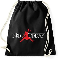 printfashion Not today - GOT - Sportzsák, Tornazsák - Fekete (1884234)