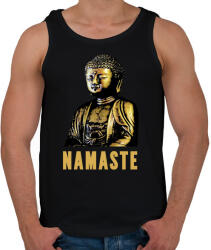 printfashion BUDHA2 - Férfi atléta - Fekete (1452428)