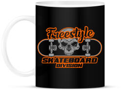 printfashion Freestyle gördeszkás - Bögre - Fekete (5341058)