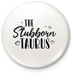 printfashion A makacs bika - Kitűző, hűtőmágnes - Fehér (8519460)