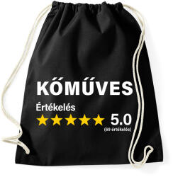 printfashion Kőműves Értékelés ***** 5.0 (69 értékelés) - Sportzsák, Tornazsák - Fekete (16419305)