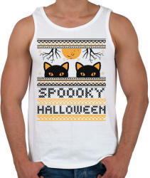printfashion SPOOKY HALLOWEEN - Férfi atléta - Fehér (9624893)