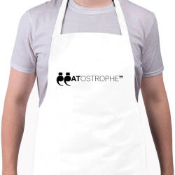 printfashion CATostrophe - Kötény - Fehér (4900857)