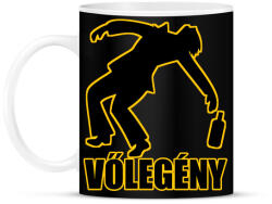 printfashion Vőlegény - Bögre - Fekete (6565910)