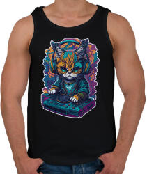 printfashion Dj - Férfi atléta - Fekete (16224149)