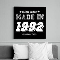 printfashion 1992 - Vászonkép - Fekete (6655522)