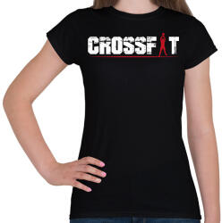 printfashion Crossfit - Női póló - Fekete (11717884)