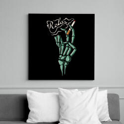 printfashion Relax - Vászonkép - Fekete (6652310)