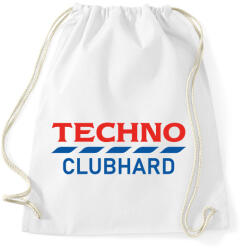 printfashion Techno Clubhard - Sportzsák, Tornazsák - Fehér (2603482)