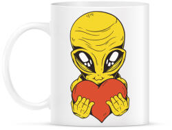 printfashion UFO love me - Bögre - Fehér (5486530)