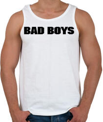 printfashion BAD BOYS - Férfi atléta - Fehér (2351563)