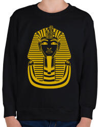 printfashion fáraó - Gyerek pulóver - Fekete (7599688)
