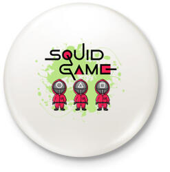 printfashion Squid game - Kitűző, hűtőmágnes - Fehér (14391867)