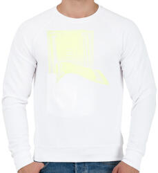 printfashion Pénzzel teli zseb - Férfi pulóver - Fehér (14107679)