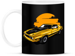 printfashion muscle car - Bögre - Fekete (13681717)