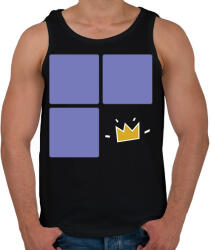 printfashion Fall Guys - Férfi atléta - Fekete (2952943)